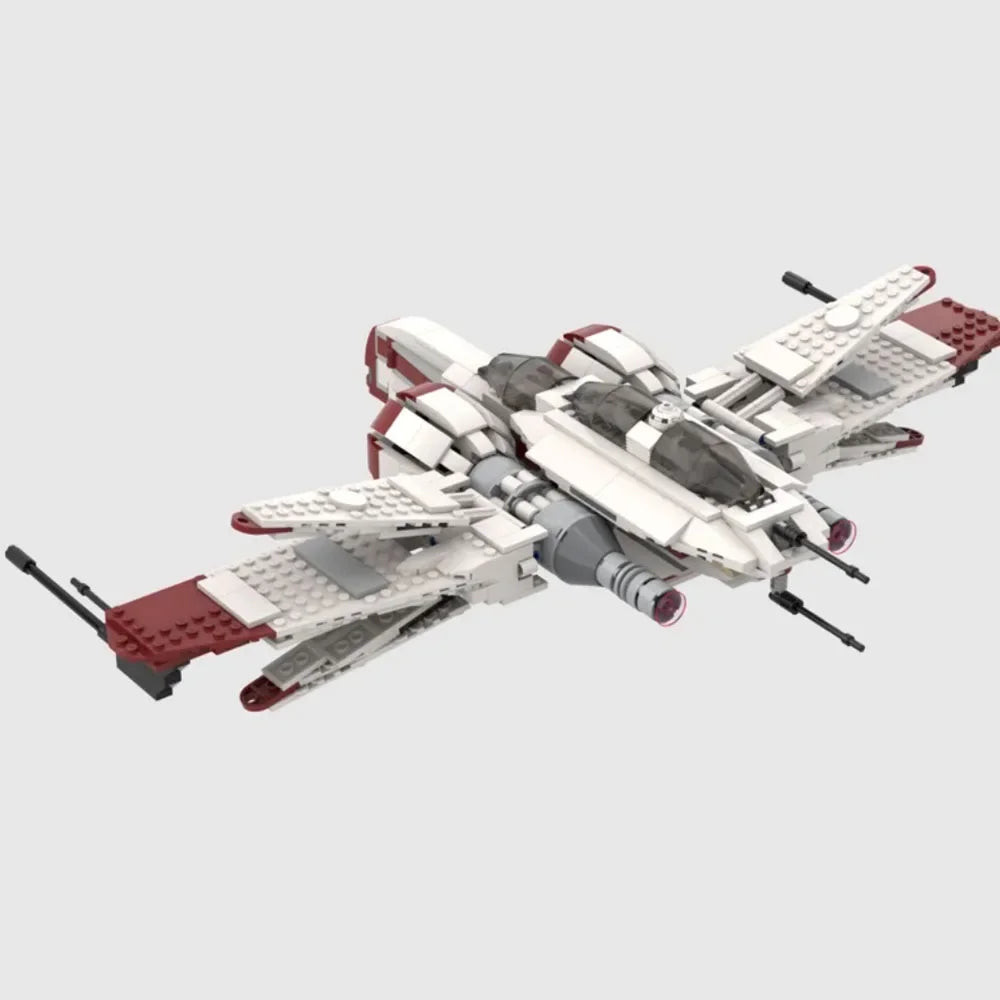 ARC-170 Star fighter Assembled  V-Wing Building Blocks Sets 75402 Compatible With Legoed Particles Suitable For Christmas Gifts