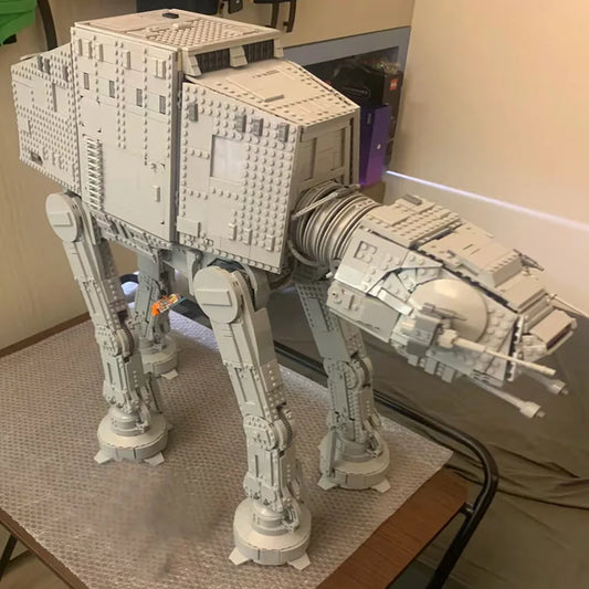 AT Armored Walkers 6785pcs Modle 75313 Moc Ideas Modular Building Blocks Bricks Educational Toy For Kids Christmas Gifts ﻿