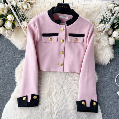 Women Two-Piece Sets Sexy Long Sleeve Single Breasted Top and High Waist Slim Skirt Korean Fashion Casual Autumn Winter Clothing