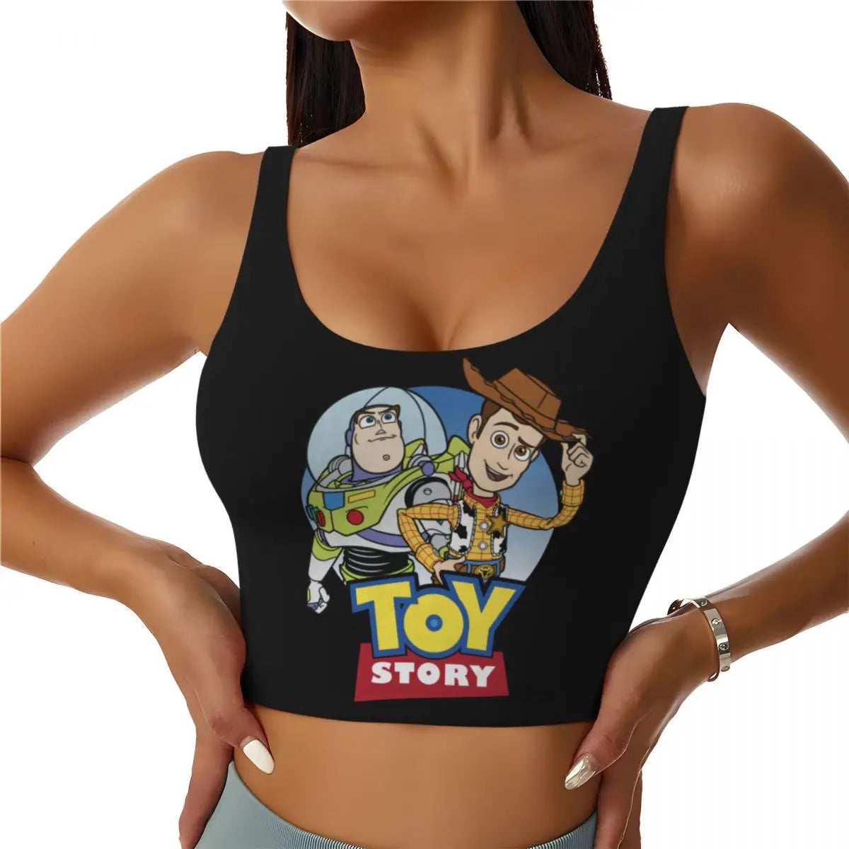 EtherealBe Toy Story Jessie Sports Bra for Women