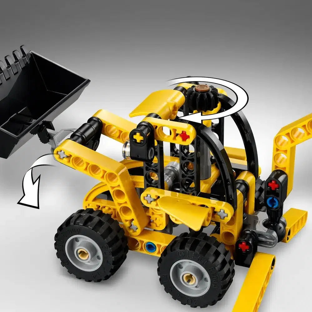 LEGO Mechanical Group 42197 Large Excavator Loader, Children's Puzzle Building Blocks, Boys' Toy Gift