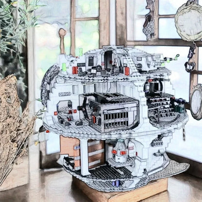 2026 NEW Bricks Great Ultimate UCS Galacy Empire Masterpiece Death Star Battle III Station Model Birthday Gift