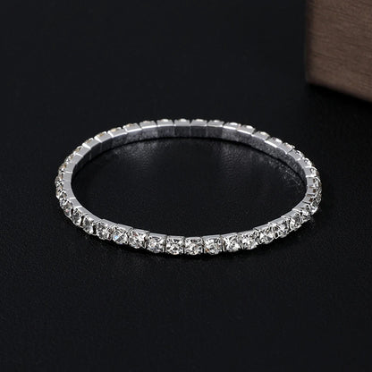 Luxury Blue Zircon 18K Gold Plated Women's Bracelet 2023 New Fashion Retro Zircon Bracelet Wedding Party Jewelry Gift