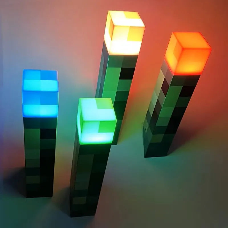 LED Flashlight USB Rechargeable Night Light Children's Christmas Gift Table Lamp for Living Room Bedroom Decoration