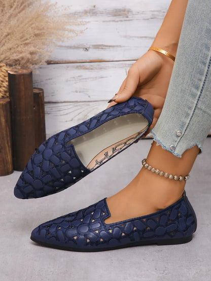 EtherealBe Women's Embroidered Loafers for Chic Style