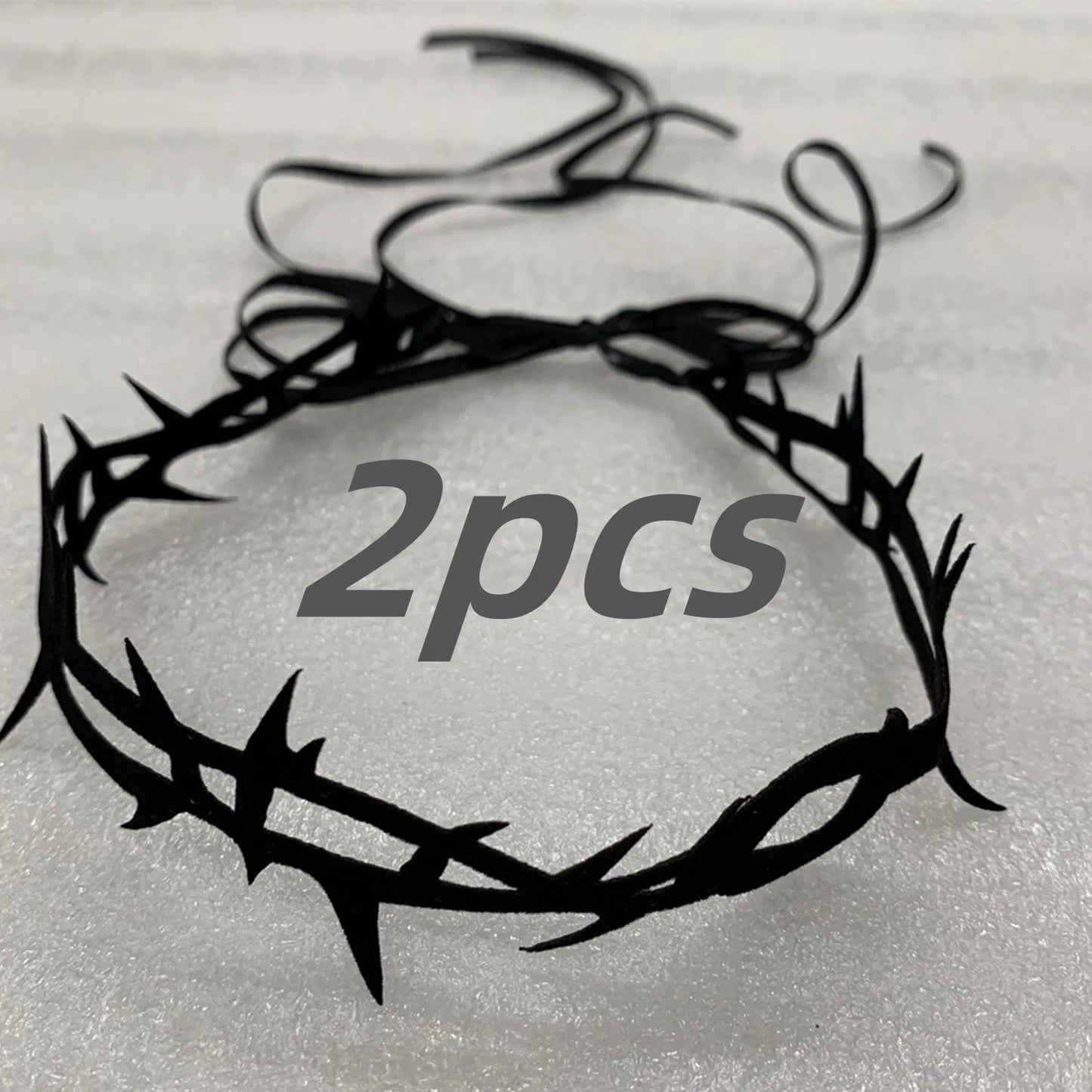 Black Lace Velvet Thorn Necklace For Women Gothic Punk Rock Choker Necklace Fashion Party Chokers Necklaces YK2 Jewelry Gifts