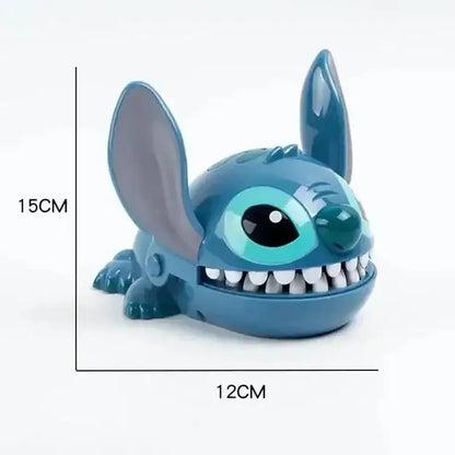 Stitch Biting Finger Prank Toy Funny Interactive Game Cute Stress Relief Desk Decor for Kids Adults Halloween Trick