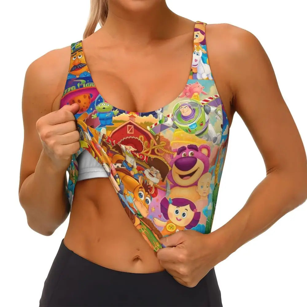 EtherealBe Toy Story Jessie Sports Bra for Women