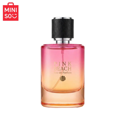 MINISO PINK BEACH Women Perfume Original Luxury Fruity Floral Eau De Parfum Designer Fragrance For Woman Body Spray 50ML