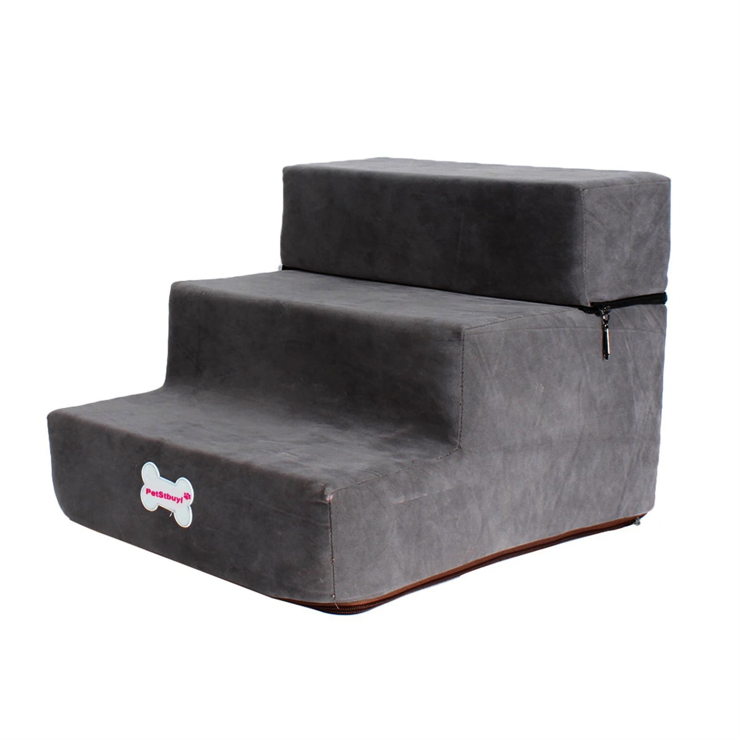 30cm High Detachable Dog Steps Pet Dog Stairs Step Cat Stairs 2 Story Staircase Assembly Removable Wash Stairs Ladder Dog Stairs