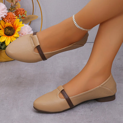 Women's Shoes 2024 Hot Sale Shallow Women's Flats Fashion Pointed Toe Dail Flats Women High Quality Plus Size Flat Low Heels