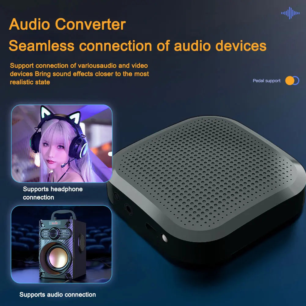 Electric Air Drumsticks Portable Electronic Virtual Air Drum Drumsticks Pedals Virtual Reality Drum Kit Gift for Adults Kids