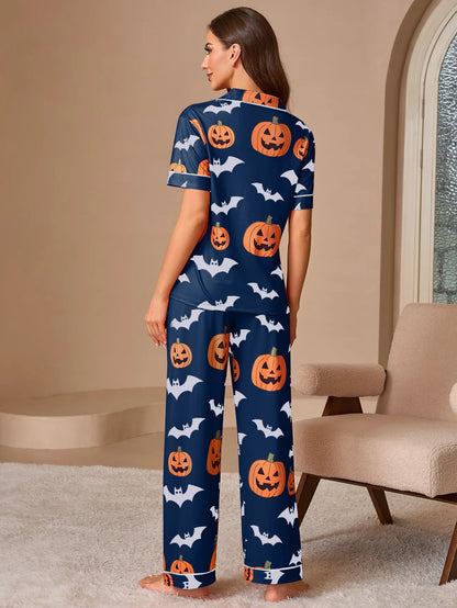 Women's Pajamas Set Pijama Pajama Sets Sleepwear Women's Home Clothes Woman Halloween Womens Suit Sleep Lounge Underwear