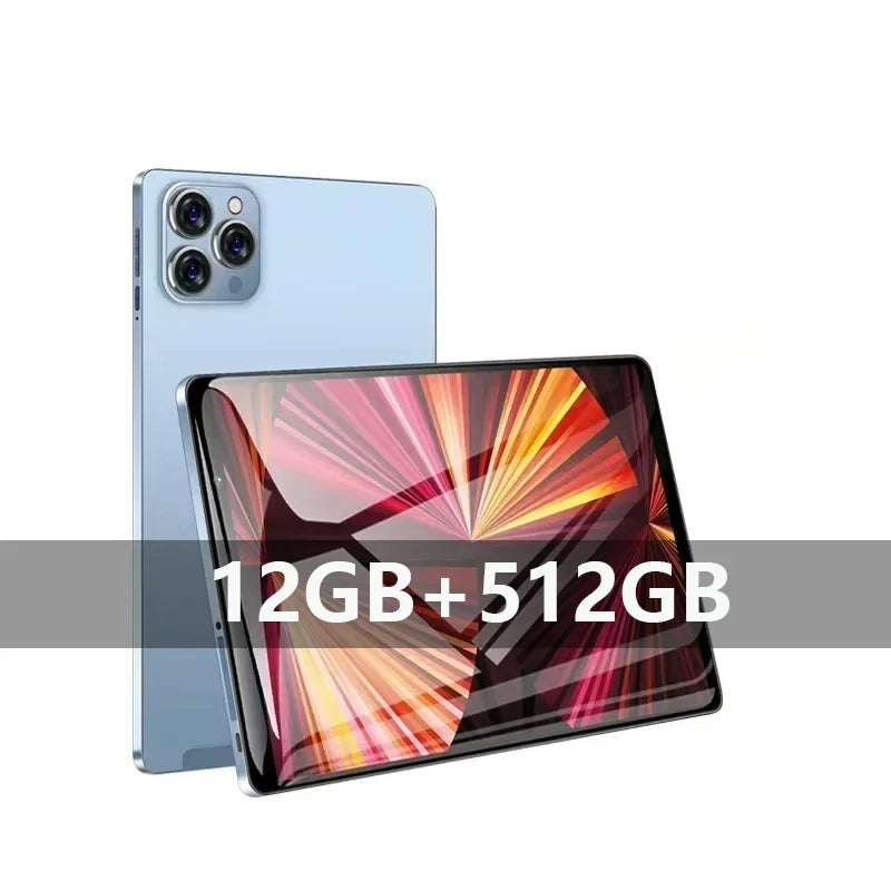 New Global Model Tablet Tab14 8-inch Android 12 16GB 1TB GPS WPS 5G Dual SIM HD Wifi Bluetooth HD Screen Hot Tablet PC Portable