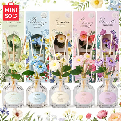 Miniso Flower Charm Dry Floral Fragrance Series Long lasting Fresh Fragrance Suitable for Bathroom Aromatherapy Festival Gift