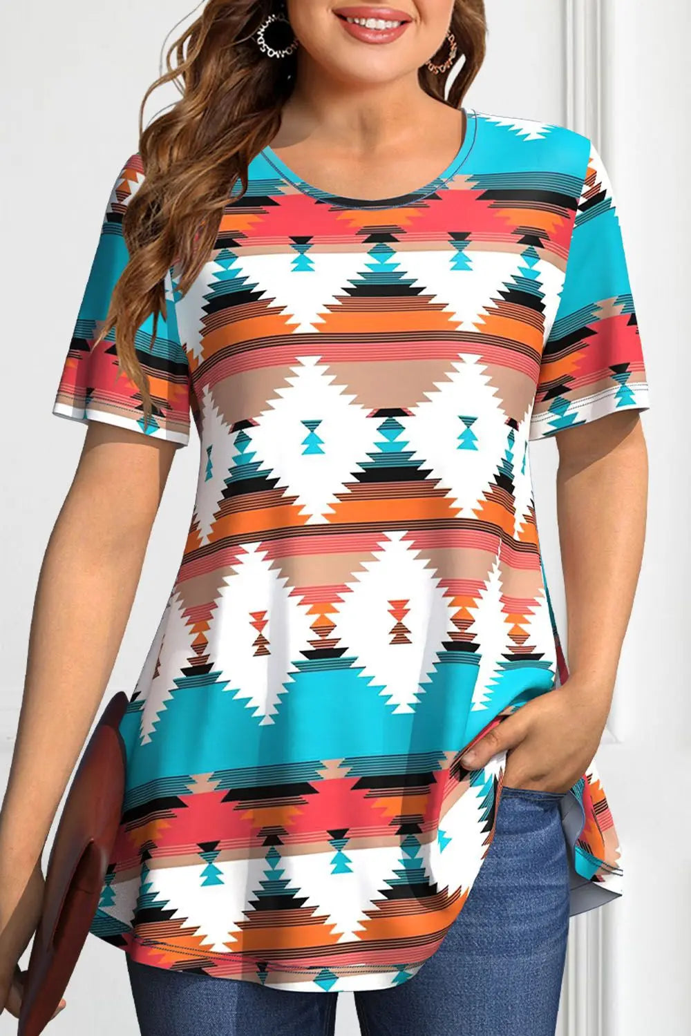 Vintage O Neck T Shirt for Women New Women's Clothes Loose Casual Short Sleeve Tee Shirt Fashion Simple Women's T-Shirt Pullover