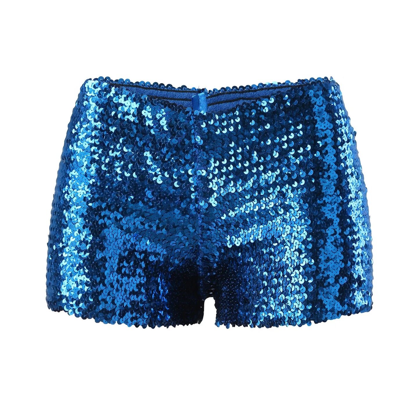 New Sequins Beads Shorts Women DJ Club Performance Dress Shorts Women's Skinny Solid Carnival Party Shorts Pants Dancewear
