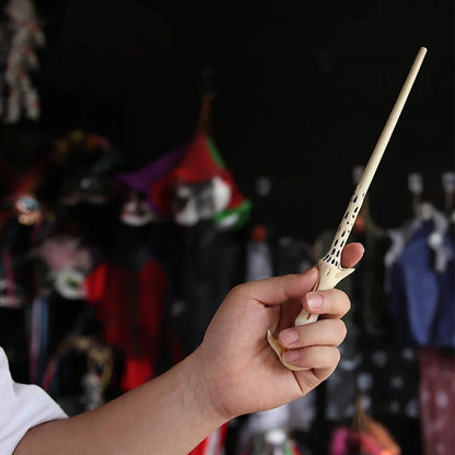 5pcs Hands Hand-Carved Magic Wands Set - Wizard Wands for Halloween Cosplay, Roleplay & Collector's Gift (Mystical Party Props)