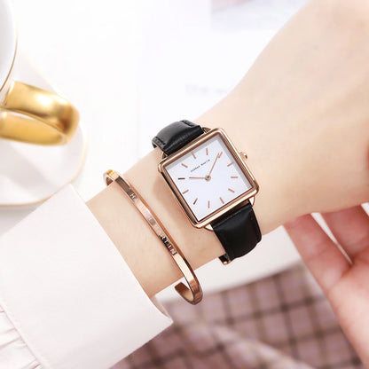 Simple Design Stainless Steel Strap Quartz Machine Core 3ATM Waterproof Wrist Watch Multifunctional Dropshipping Women's Watches