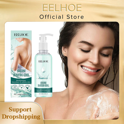EELHOE Nicotinamide Bath Oil Brightening Skin Repair Dry Skin Remover Smooth Body Cleaning Long Lasting Moisturizing Body Oil