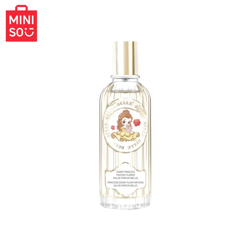 MINISO & DISNEY BELLE Women Perfume Original Luxury Floral Fragrance For Woman Spray 60ML Girl Birthday Present Children Gift