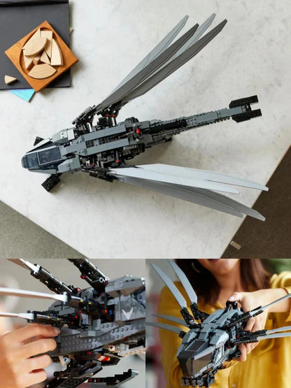 1369PCS Dune Atreides Royal Ornithopter Model Building Blocks Compatible with 10327 Creative Aircraft Bricks Toys for Kids Gifts