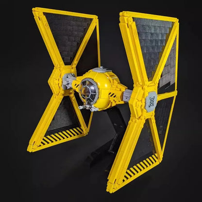 MOC Space Wars Weapon Imperial TIE Fighter Bomber Spaceship Sets Building Blocks Kid Toys Boys Christmas Gift