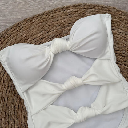 Black Bikini 2024 Sexy Micro Mujer Bikini Set Women Swimsuits Female Swimwear Brazilian Biquini Swimming Suit Solid Beachwear