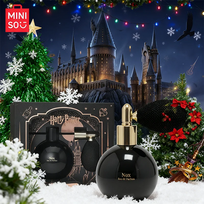 MINISO Harry Potter Women's Perfume 1.69oz/50ml with Spray Design – A Perfect Christmas Gift (Premium Mysterious Castle Gift Box