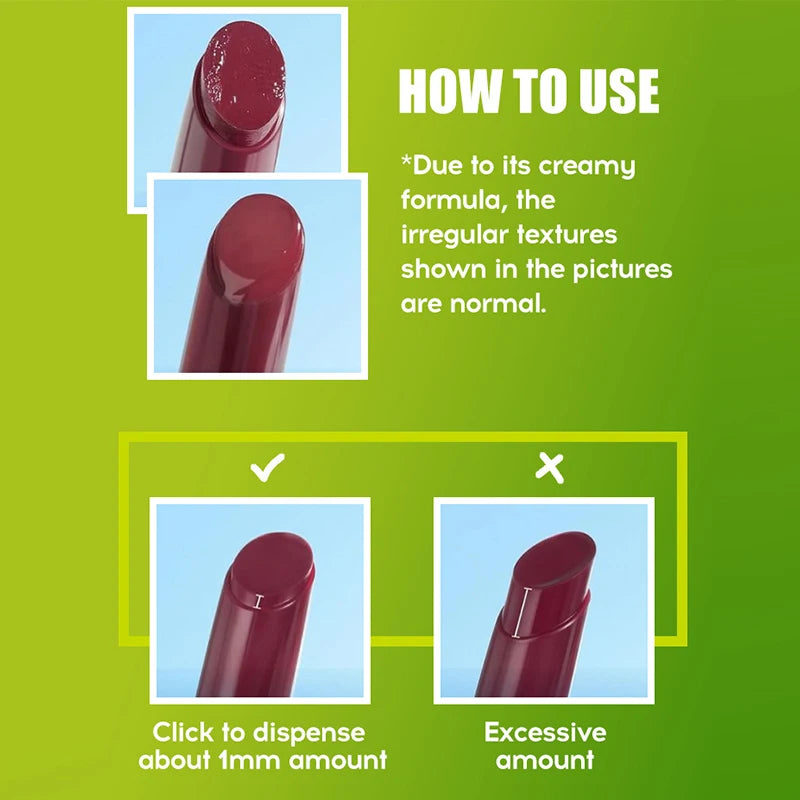 How to use EtherealBe Hydrating Jelly Lip Gloss with instructions on dispensing the product correctly