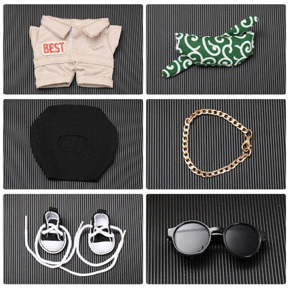 Labubu Ropa Trendy Fashion Clothes for Outfit Korea Kpop Exo Labubu Idol Dolls Clothing DIY Kids Gift