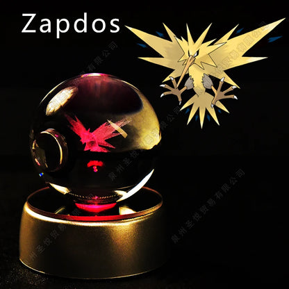 EtherealBe Pokemon 3D Crystal Ball Night Light