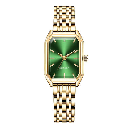 Fashion Women's Watches Gold Steel Strap Luxury Ladies Quartz Wristwatches Qualities Female Roman Scale Clock relógio feminino