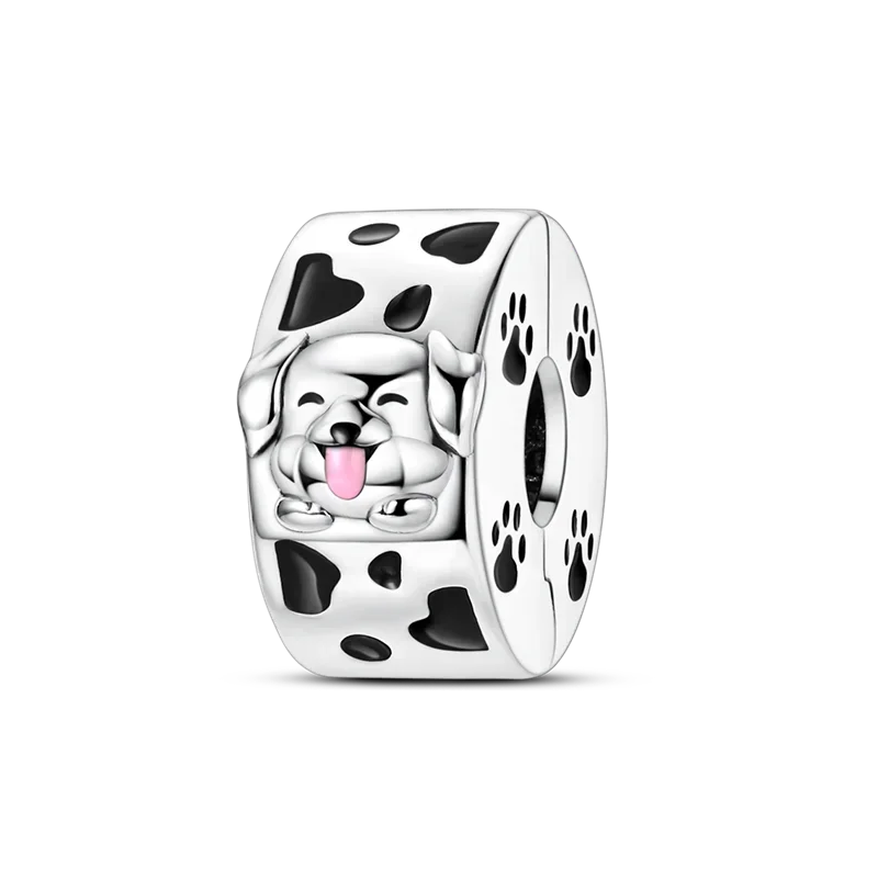 Original Charms Bead 925 Sterling Silver Inlaid Zirconium Animal Paper Crane Snail Pendants Fit Bracelet Jewelry Gift Marking