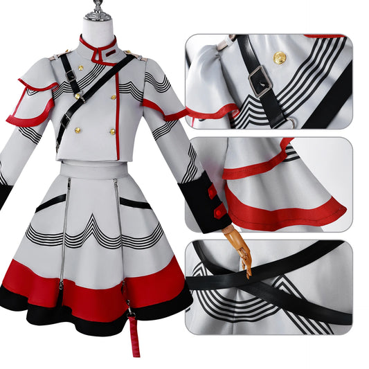 Cosplay Costumes for Kasane Teto From Anime and Game Includes Costume, Wig for Halloween Parties Masquerades and Cosplay Events