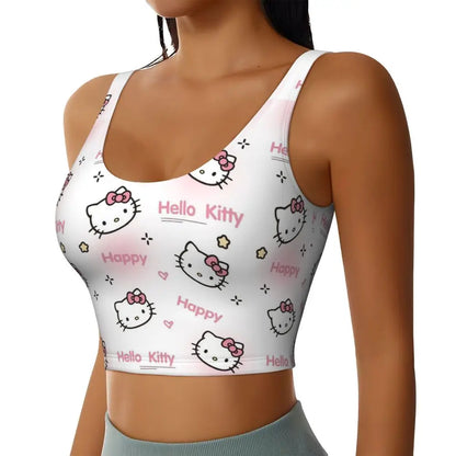 EtherealBe Hello Kitty Sports Bra for Women