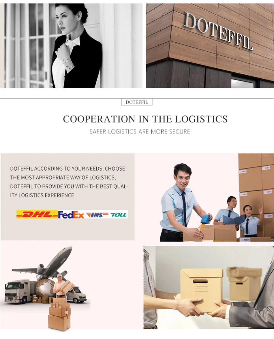 DOTEFFIL Heart Purple Blue AAA Zircon Bracelet 925 Sterling Silver For Women Jewelry Engagement Party Christmas Gift