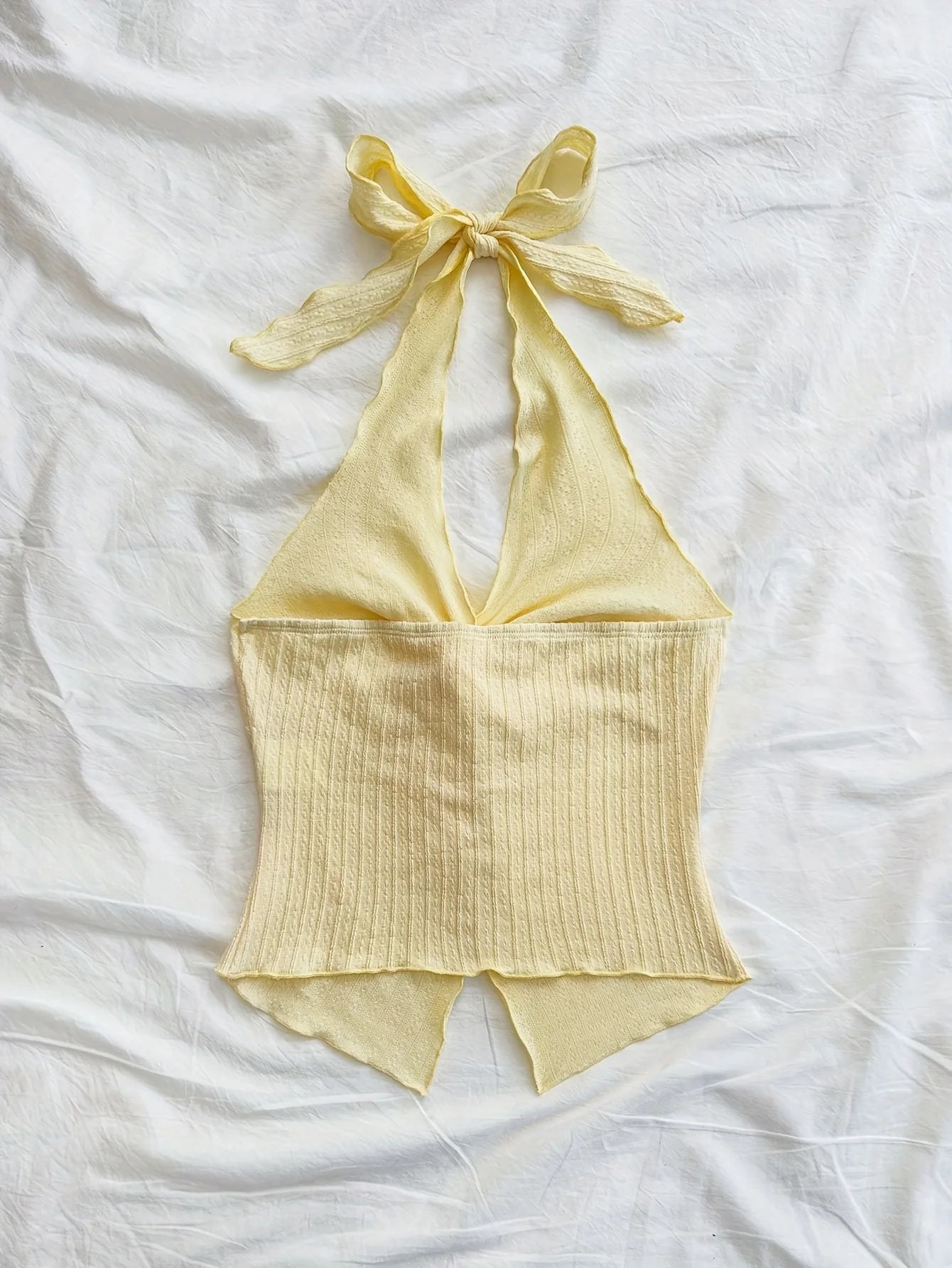 Spring and summer fashion new elegant solid color versatile halter vest single piece