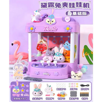 Sanrio Peripheral Children'S Toys Kuromi Claw Machine Clip Doll Machine Home Birthday Gift Girl Hand Toy Boy Toy Christmas Gift