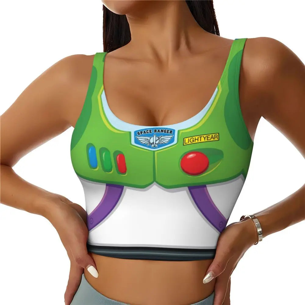 EtherealBe Toy Story Jessie Sports Bra for Women