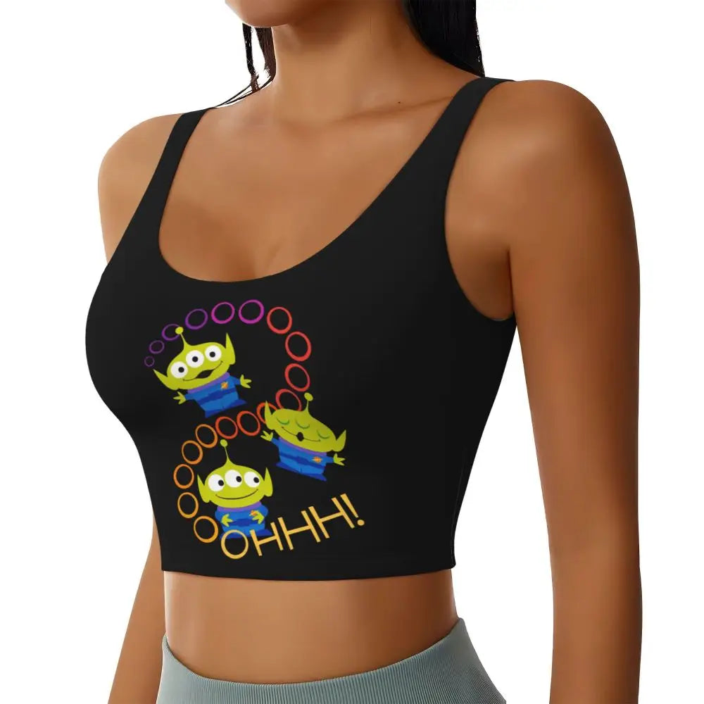 EtherealBe Toy Story Jessie Sports Bra for Women
