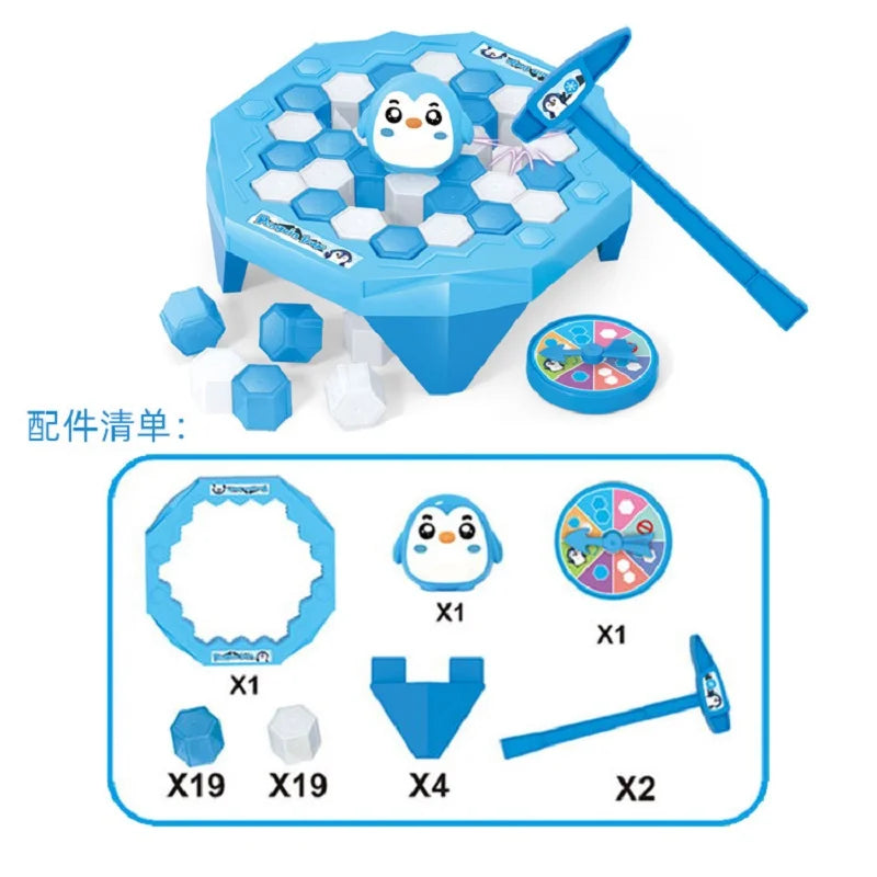 Penguin Ice Breaking Funny Desktop Game Kid Toy Gifts Parent Child Interactive party board game thinking logic training puzzle