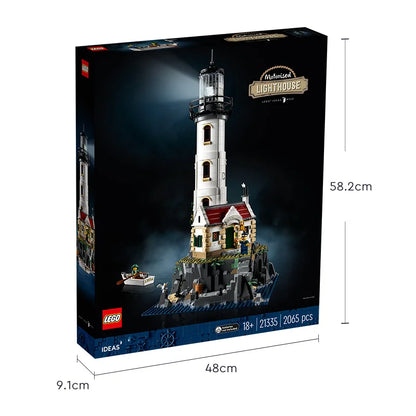 LEGO IDEAS 21335 electric lighthouse  creative educational toys for men and women building block gifts
