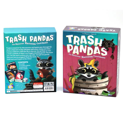 Trash Pandas The Raucous Raccoon Card Game Games for the Infinitely Imaginative Gift Party Game English