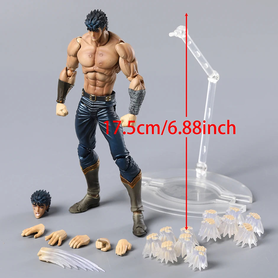 Fist of The North Star Kenshiro Musou Tensei Ver. Super Action Statue Figure