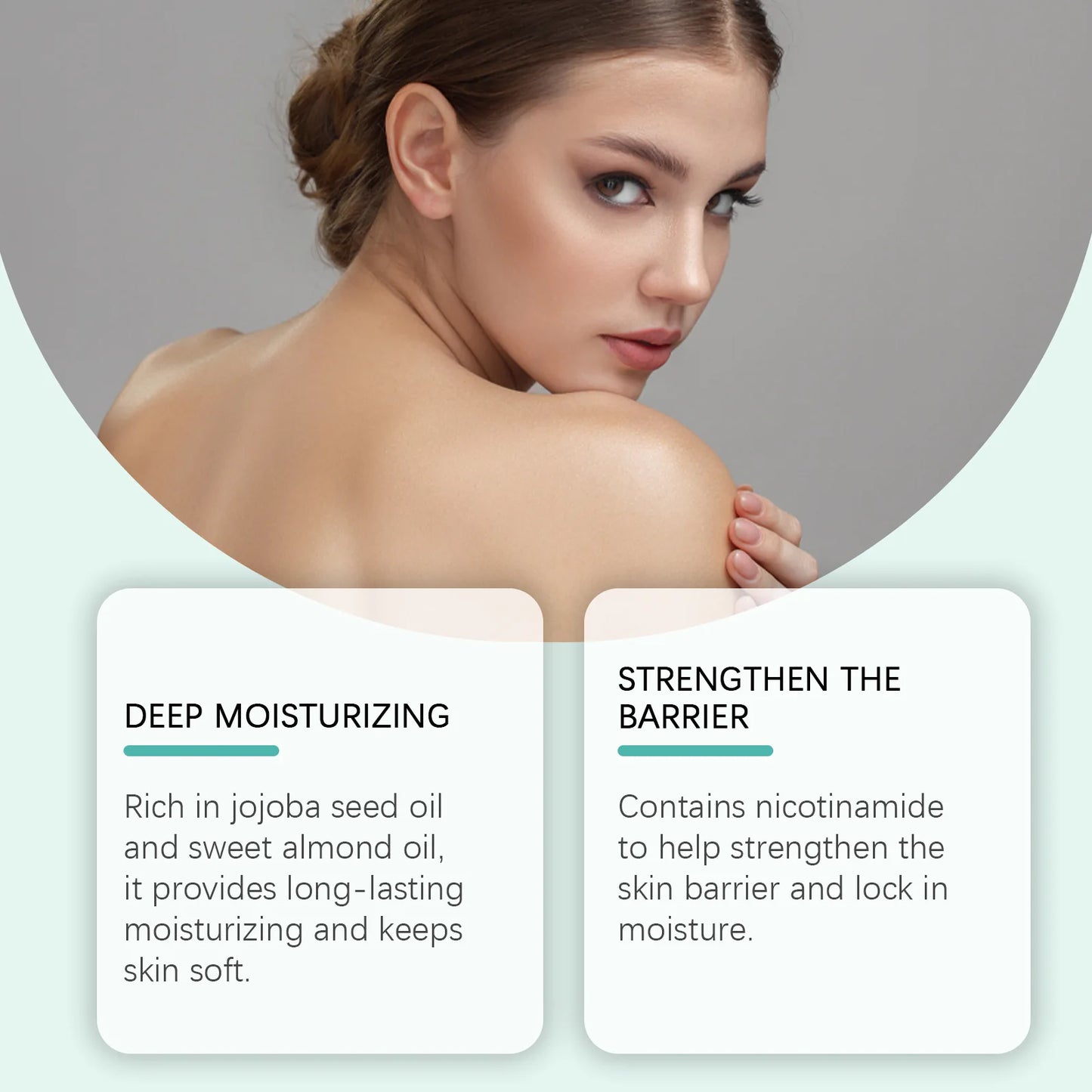 EELHOE Nicotinamide Bath Oil Brightening Skin Repair Dry Skin Remover Smooth Body Cleaning Long Lasting Moisturizing Body Oil
