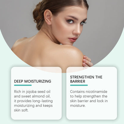 EELHOE Nicotinamide Bath Oil Brightening Skin Repair Dry Skin Remover Smooth Body Cleaning Long Lasting Moisturizing Body Oil