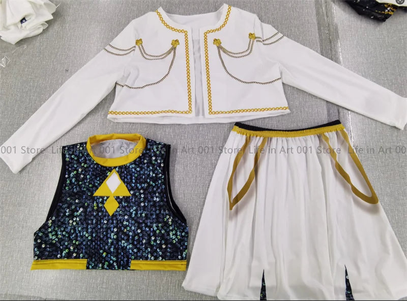 EtherealBe Kids Demon Hunter Cosplay Outfit for Girls
