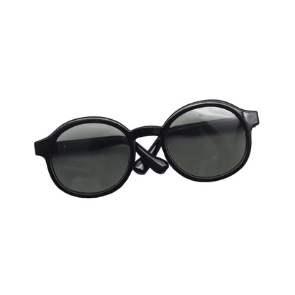 Labubu 6.5cm Transparent Plastic Glasses for 1/8 1/6 1/3 1/4 BJD for Labubu MSD SD Plush for EXO Doll Sunglasses
