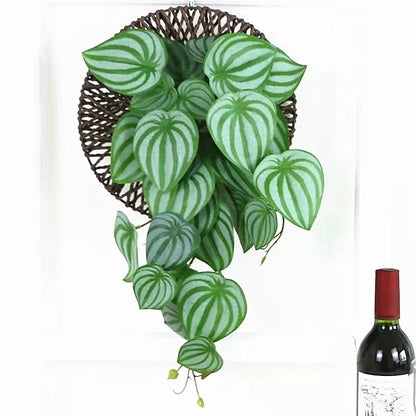 50-100CM Artificial Vine Green Tropical Fake Plants Rattan Autumn Hanging Winding Rattan Garden Balcony Home Decor Accessories